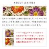 Box-shaped coin purse, slim wallet for women and men, compact, genuine leather, retro floral embossed design [NB], ivory