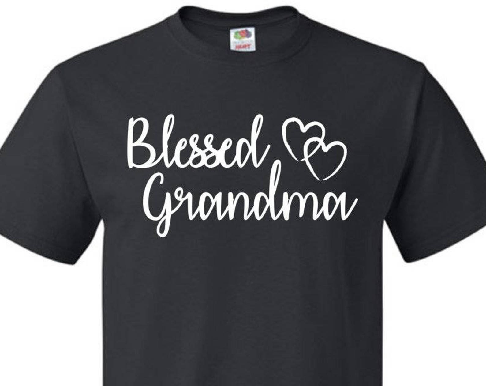 Blessed Grandma Shirt for Grandma Gift for Grandma Nana Shirt for Nana Gift for Mom Shirt Grandma to Be Shirt New Grandma Gift #OS698 2XL