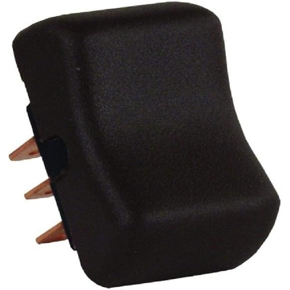 

JR Products 13025 Black DPDT On/Off/On Momentary Switch коричневий