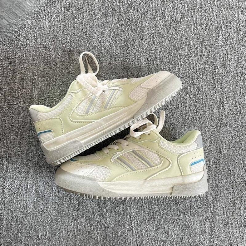 Board shoes women's shoes mesh breathable casual shoes women's trendy new spring and summer versatile platform white shoes