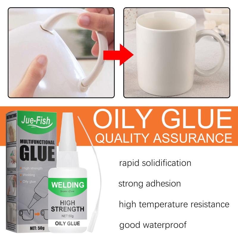 Welding High Strength Oily Glue - Universal Superglue Mighty Instant Glue For Resin Ceramic Metal Glass
