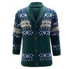 Autumn And Winter Men's Fashion Loose Cardigan Warm Lapel Jacket Sweater