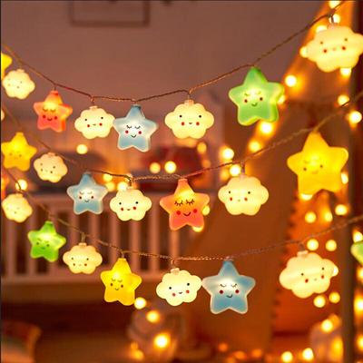 Stars and Clouds LED Decorative String Lights