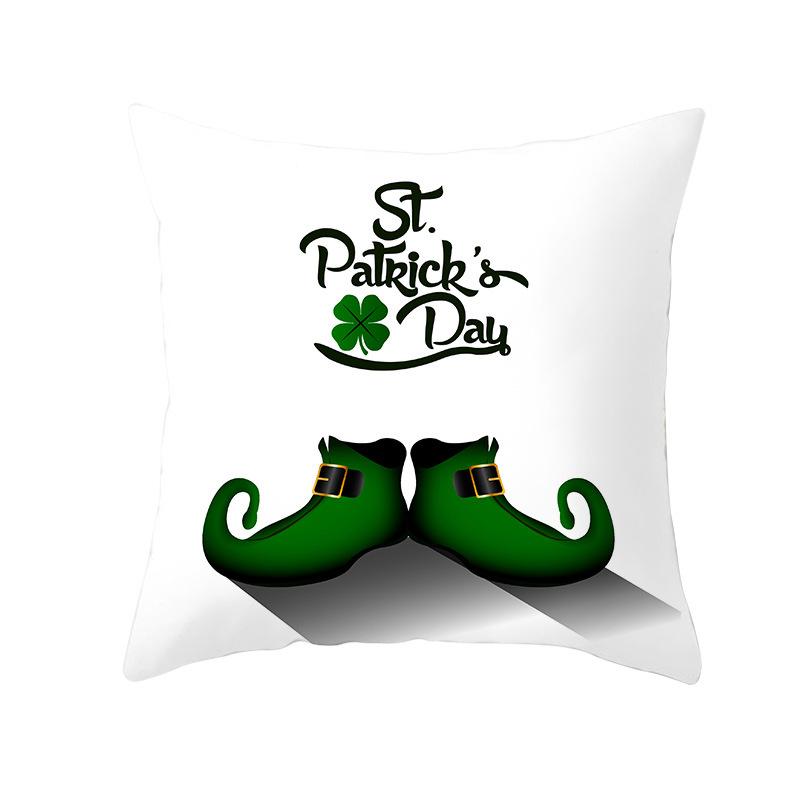 St. Patrick's Day Pillow Case Irish Pillow Case Home Decoration Sofa Pillow Ins Style Pillow