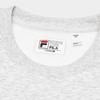 Fila ORIGINALE Crew Neck Pullover Loose Fit Fleece Lined Sweatshirt Unisex Moon Whisper Heather Gray F51M449204F-MG