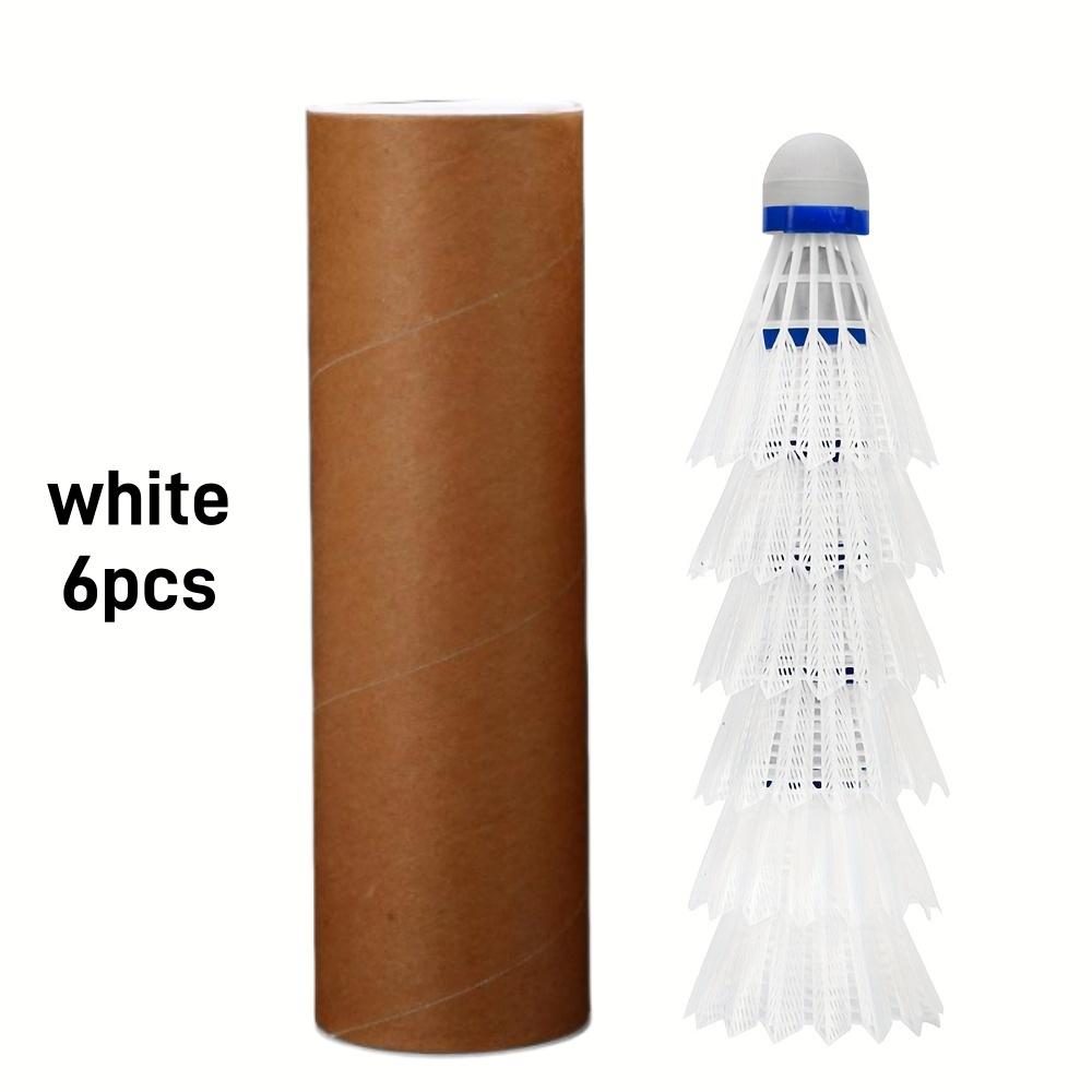 Durable Nylon Badminton Shuttlecocks Lightweight Easy-to-Track Balls for Enhanced Gameplay Outdoor Training Sports Equipment Kit