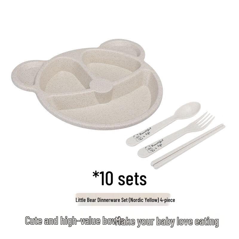 Kids Divided Anti-Fall Dinnerware Set