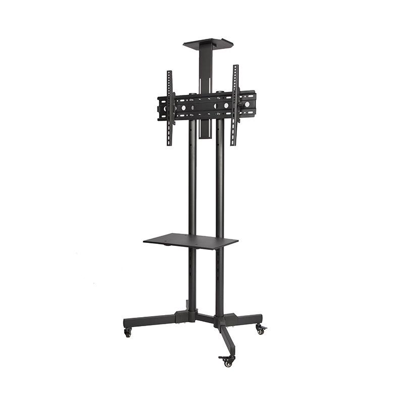 Movable Vertical TV Floor Stand for 55-75 Inch Screens