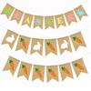Decorations Banner Happy Easter Party Supplies Streamers Swallowtail Cute Hanging Ornament Gifts Photo Props Burlap Walls Home