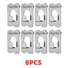 8/20 Pcs Heavy Duty Claw Picture Hangers 40 Lbs Weight Limit Drywall Hooks for Office Home Wall Art Display