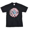 EVERSOUL Marvel Short Sleeve T-Shirt, Captain America, Avengers, Venom, Hulk, American Comic Book Merchandise, Men's, Black, Size L [Parallel Import]