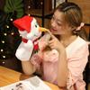 Cute Santa Claus, Elk, Snowman, Mouth Open, Parent-child Interactive Finger Puppets, Kindergarten Story-telling Hand Puppets
