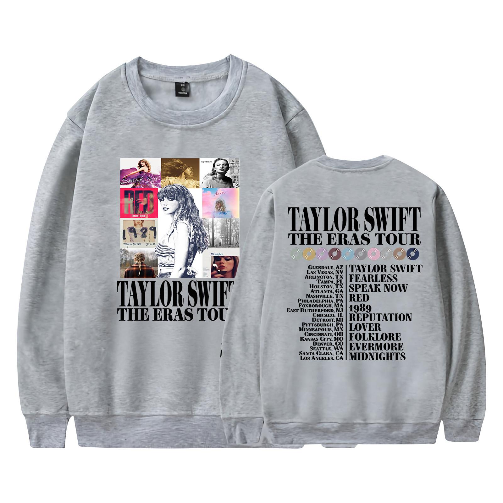 

Women s Fashion Casual Long Sleeved Round Neck Letter Printing Loose Plush Pullover Sweatshirts S