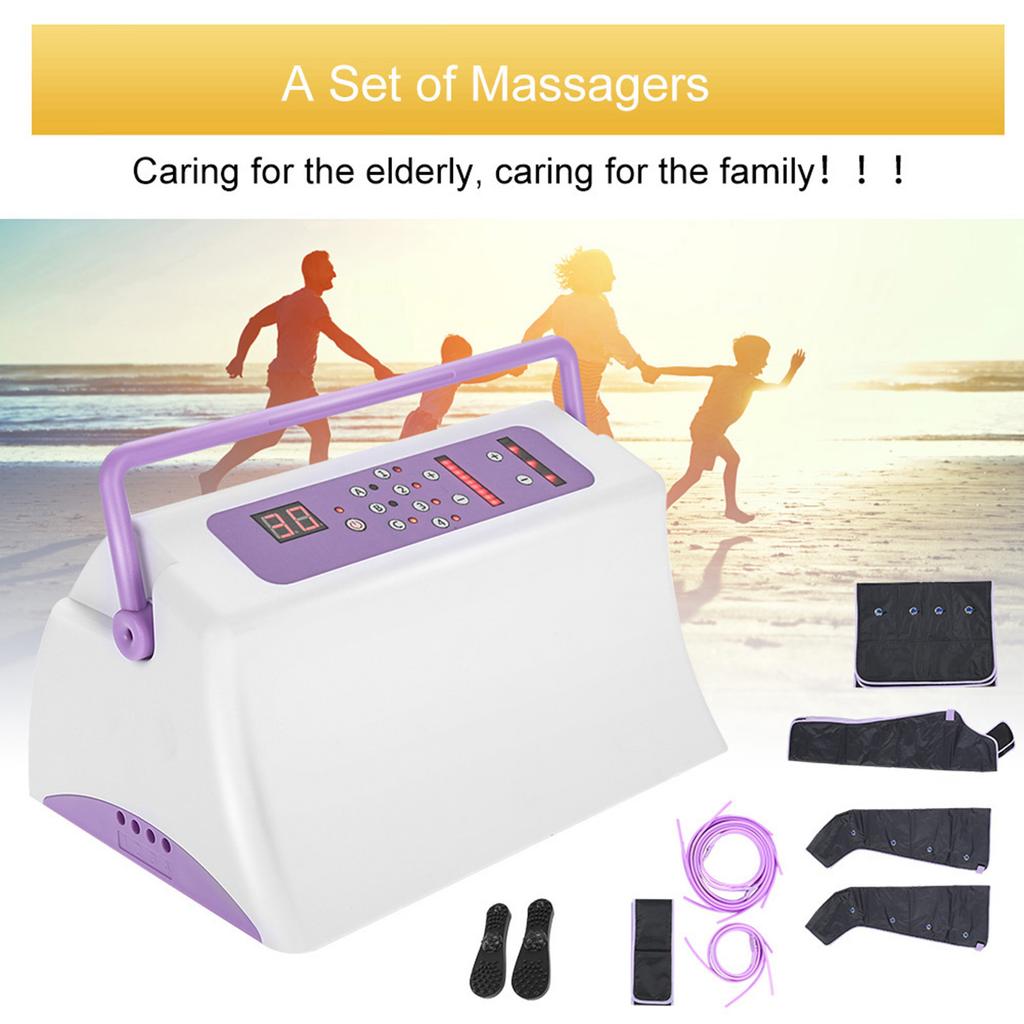 Air Circle Compression Leg Arm Cuff Body Massager Circulation Leg Wraps Therapy