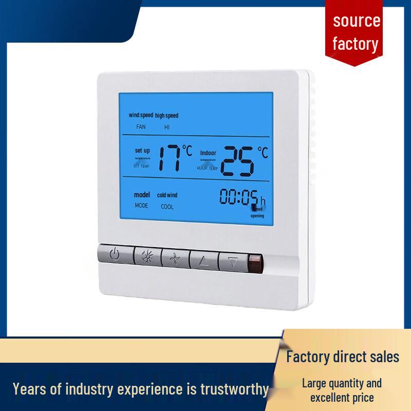 Jueceng Central Air Conditioner LCD Thermostat Controller