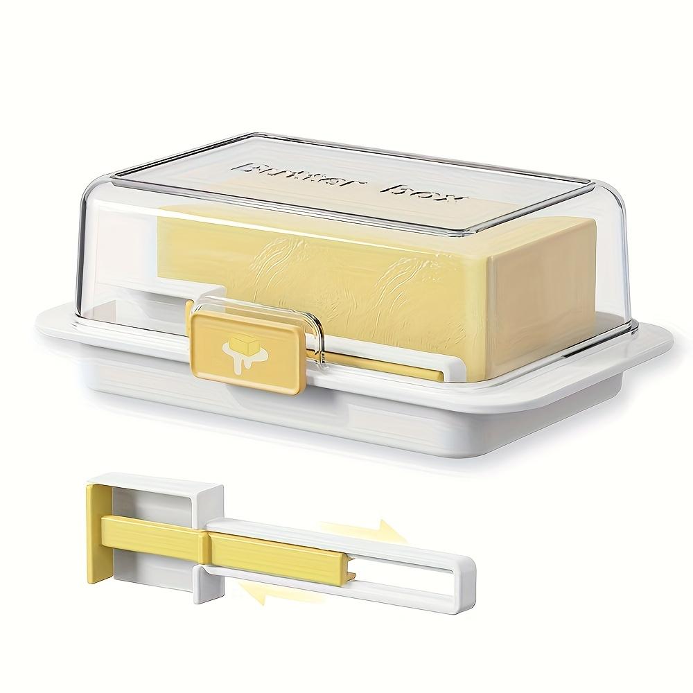 Airtight Butter Dish Storage Box With Lid Covered Keeper Plastic Lid for Airtight Storage of Cheese Hold Tray Kitchen Tools