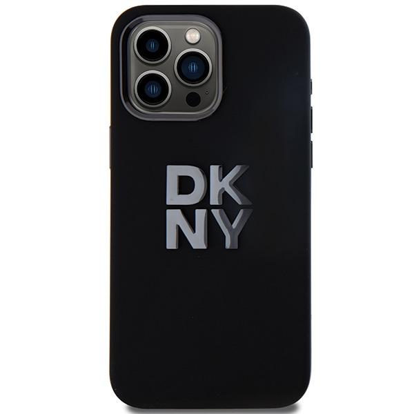 Dkny Dkhcp15Lsmcbsk Iphone 15 Pro6.1 Czarny/Black Hardcase Liquid Silicone Metal Logo