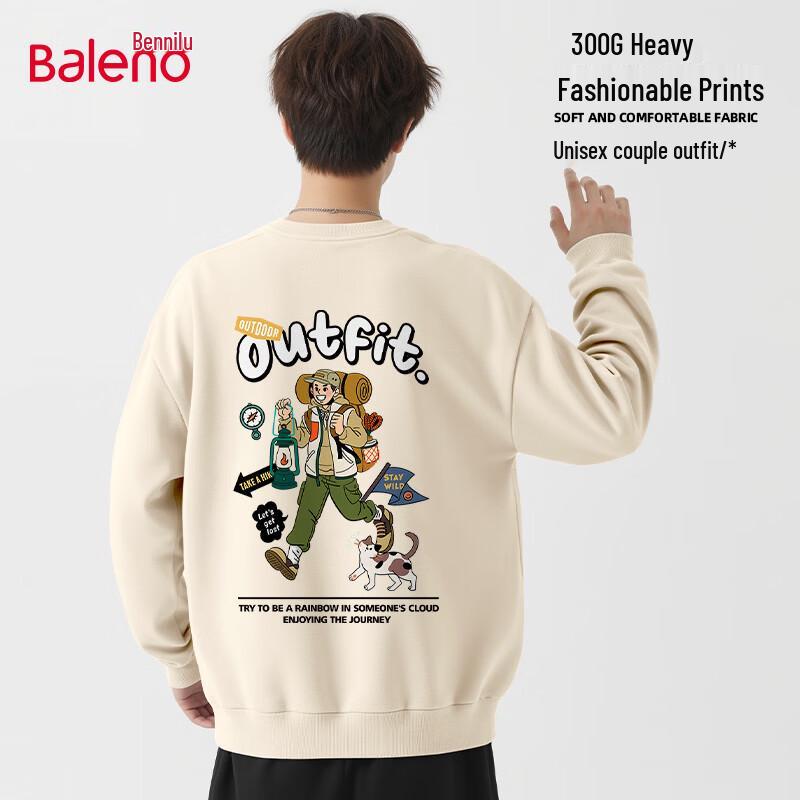 Baleno Men s JPB Camping Boy Crew Neck Sweatshirt