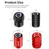 4Pcs Aluminum Alloy Car Wheel Tire Valve Caps Stem Cover For Volvo Rdesign XC60 XC90 XC40 V50 V60 V40 EX30 S60 C30 V70 S90 AWD