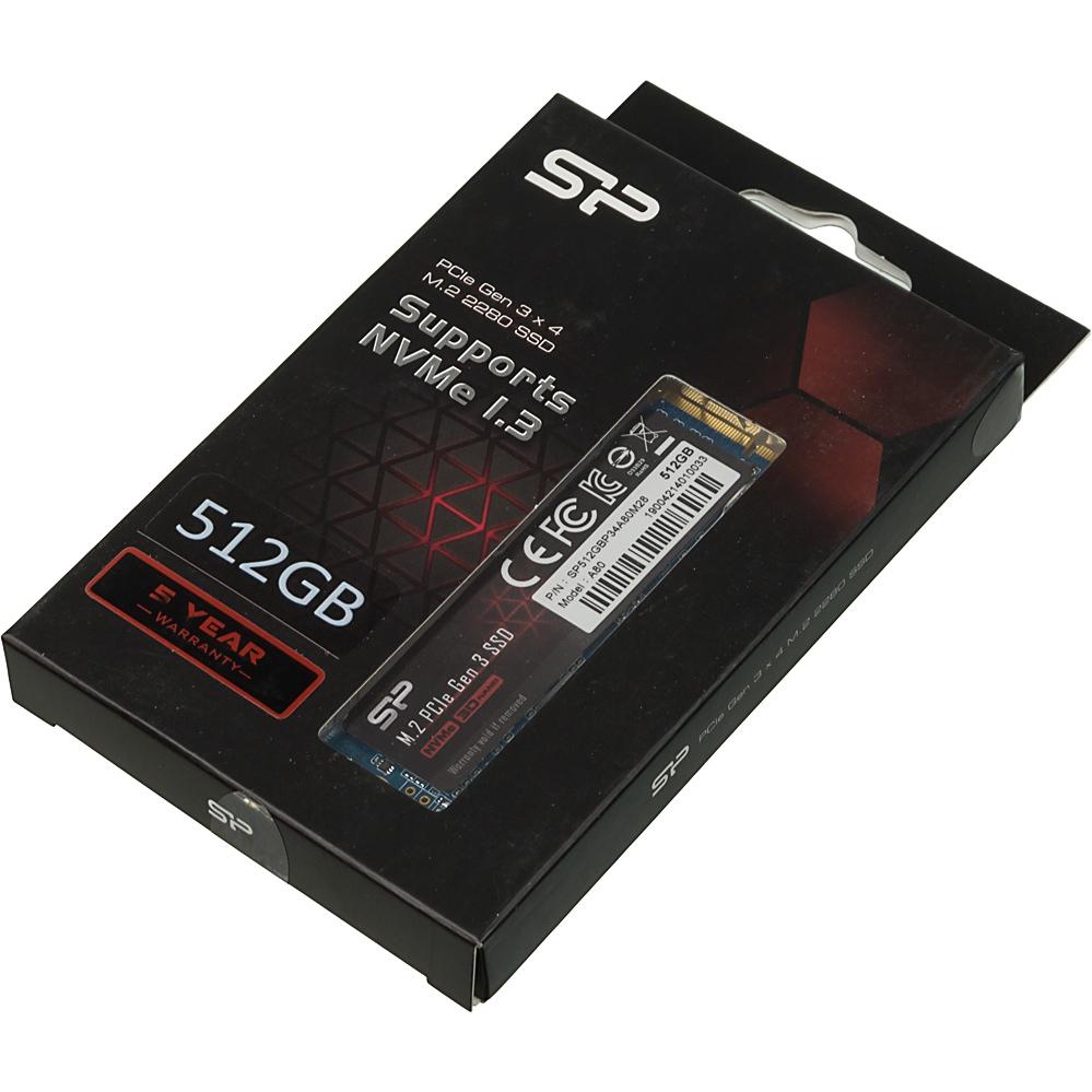 

Твердотельный накопитель Silicon Power M-серии Sp512gbp34a80m28