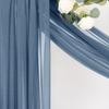 1PC Sage Green Chiffon Backdrop Curtains, Sheer Fabric Backdrop Drapes Drapes for Bridal Shower Wedding Arch Party Decoration