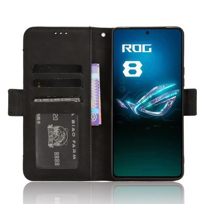 For Asus ROG Phone 8 Pro 5G/8 5G Case Stand Leather Cover with Multiple Card Slots