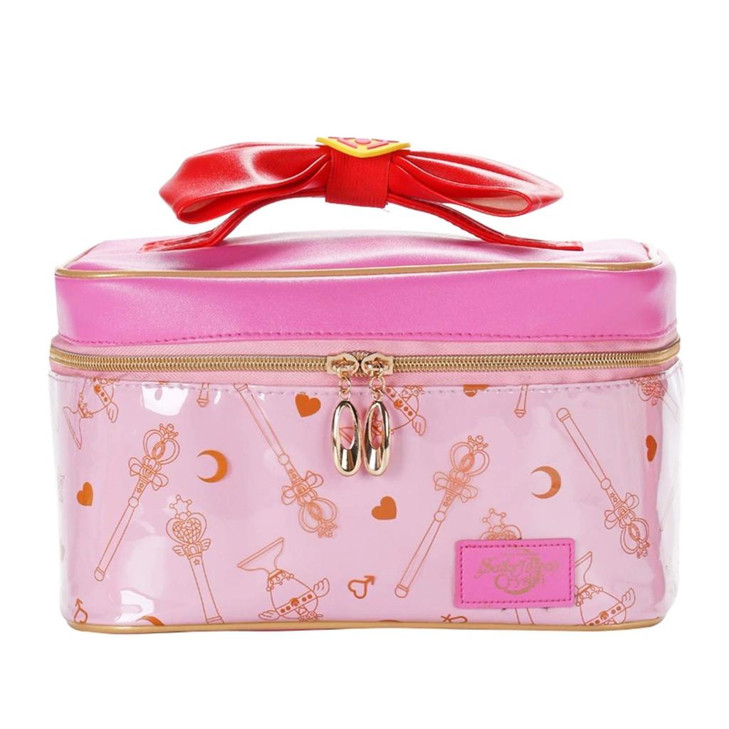 Smaele Sailor Moon Large Capacity Travel Makeup Pouch Pouch Makeup Cute Pouch Beautiful Girl Comb Cosmetic Case Mini Makeup Box Cosmetic Case Travel
