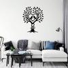 Heart Shaped Tree Metal Wall Art Romantic Wedding Gift Engagement Home Decor