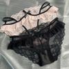 Lace Lace Flower Transparent Briefs Patchwork Underpants Breathable Female Lingerie  Girl
