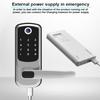 Inductive Swipe Card Lock Electronic Smart Waterproof Door Lock LOCK WIFI Biometric Fingerprint Password Lock