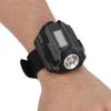 Outdoor-Armbanduhr-Taschenlampe, wiederaufladbare USB-LED-Armbanduhr-Taschenlampe für Camping