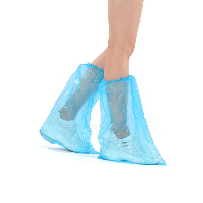 XINGGONG Disposable Waterproof High-Top Shoe Covers
