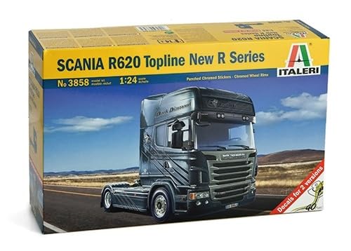 

PLATZ Italeri 1/24 Scale Scania R620 Topline New R-Series Tractor Head Plastic Model IT3858 (Automobile)