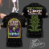 Rock Ozzy Osbourne Band 3d Print T-shirt Men Women Fashion Hip Hop Short Sleeve Oversized Sports O-Neck Men Tops Tees