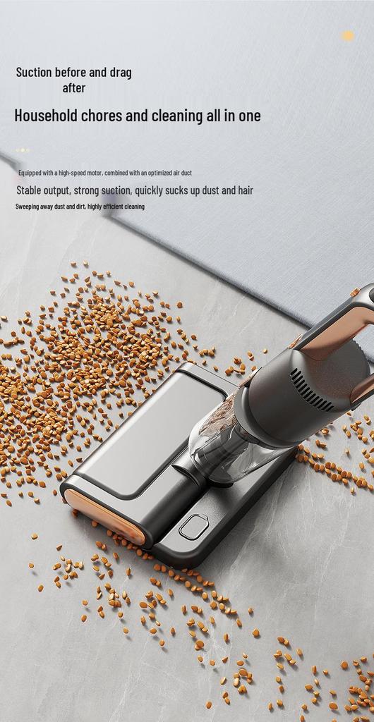 Wireless Electric Floor Washer and Vacuum Mop