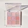 Cherry Blossom Nine-Color Eyeshadow Palette - Matte & Shimmer, Earth Tones, Easy Blend