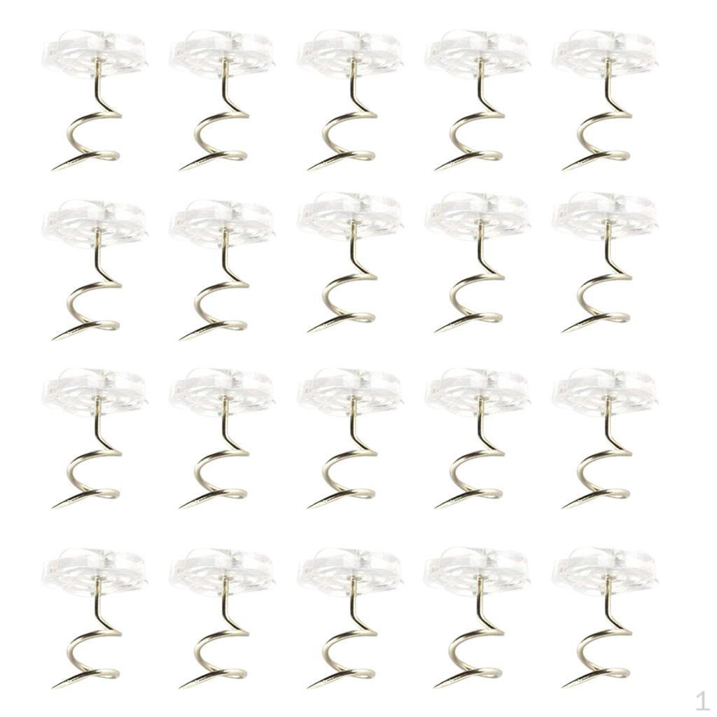 

Штифты Push с пластиковым ящиком для обивки Rose Shape L 20 Pack