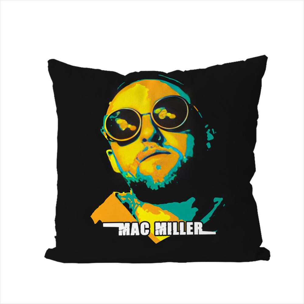 

Rapper MMac Miller Pillow Case For Car Sofa Decorative Home Doublesided Print Plush Square Throw Pillow Cushion Cover 30x30cm