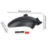 Motorcycle Rear Mudguard Fender for 368G Replacement Mudflap Modification Stable Wheel