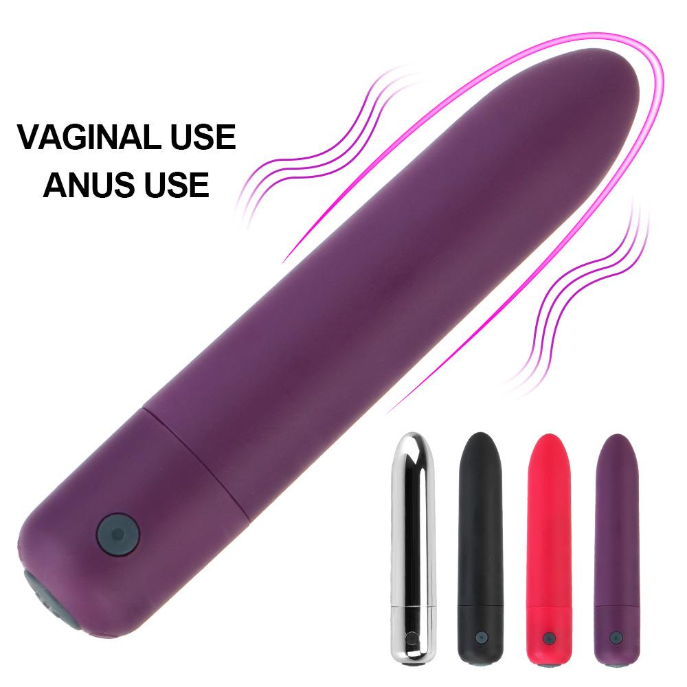 Stimulátor klitorisu Dobíjecí přes USB Masážní přístroj G-bodu Mini kulkový vibrátor Dildo vibrátor Sexuální hračky pro ženy