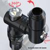Multipurpose Motorcycle Mirror Mount Adapter Universal Fit For Standard M10 Screw Interfaces & Accessory Attachments