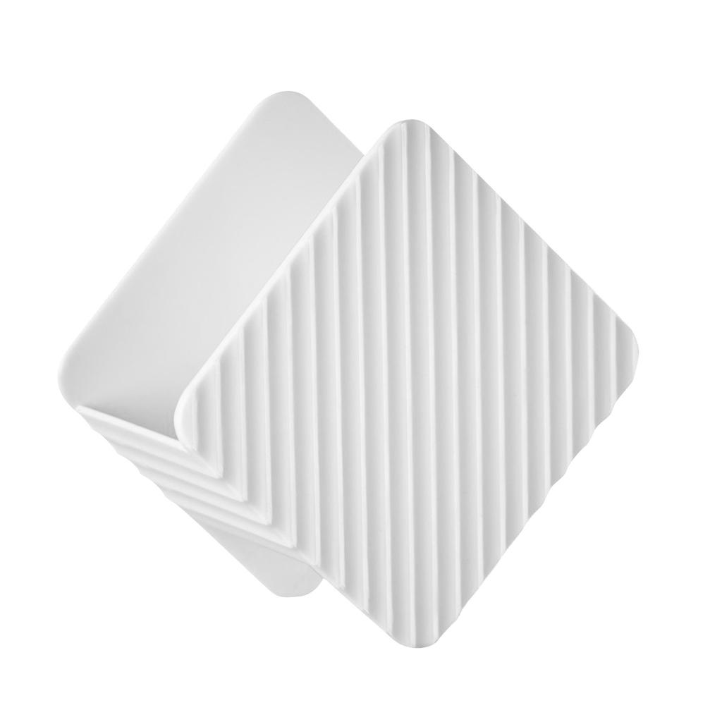 Dish Sponge Holder Multifunctional Storage Drain Rack for Kitchen Sink Plastic Dishwashing Scrubber
