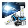 Marsauto H11 LED Headlight, 48000LM Ultra Bright, 1:1 Mini Size, Efficient Heat Dissipation, Easy