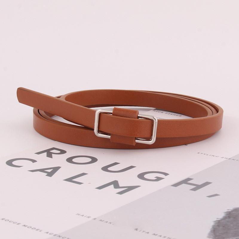 Slim Korean Version Waistband Women Fashionable Knot Decoration Cinching Dresses