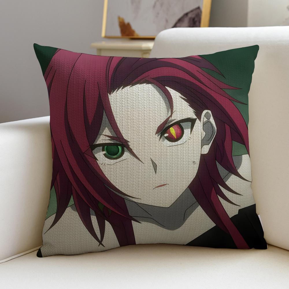 

Epic RRagna CrimsonS Cushion Cover Breathable and skinfriendly linen pillowcase square removable and washable cushion 30X30cm