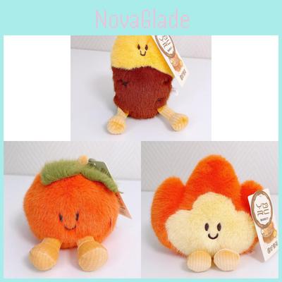 Original Plush Tea Fire And Nut Toy With Soft Short Pile For Kids And Collectors