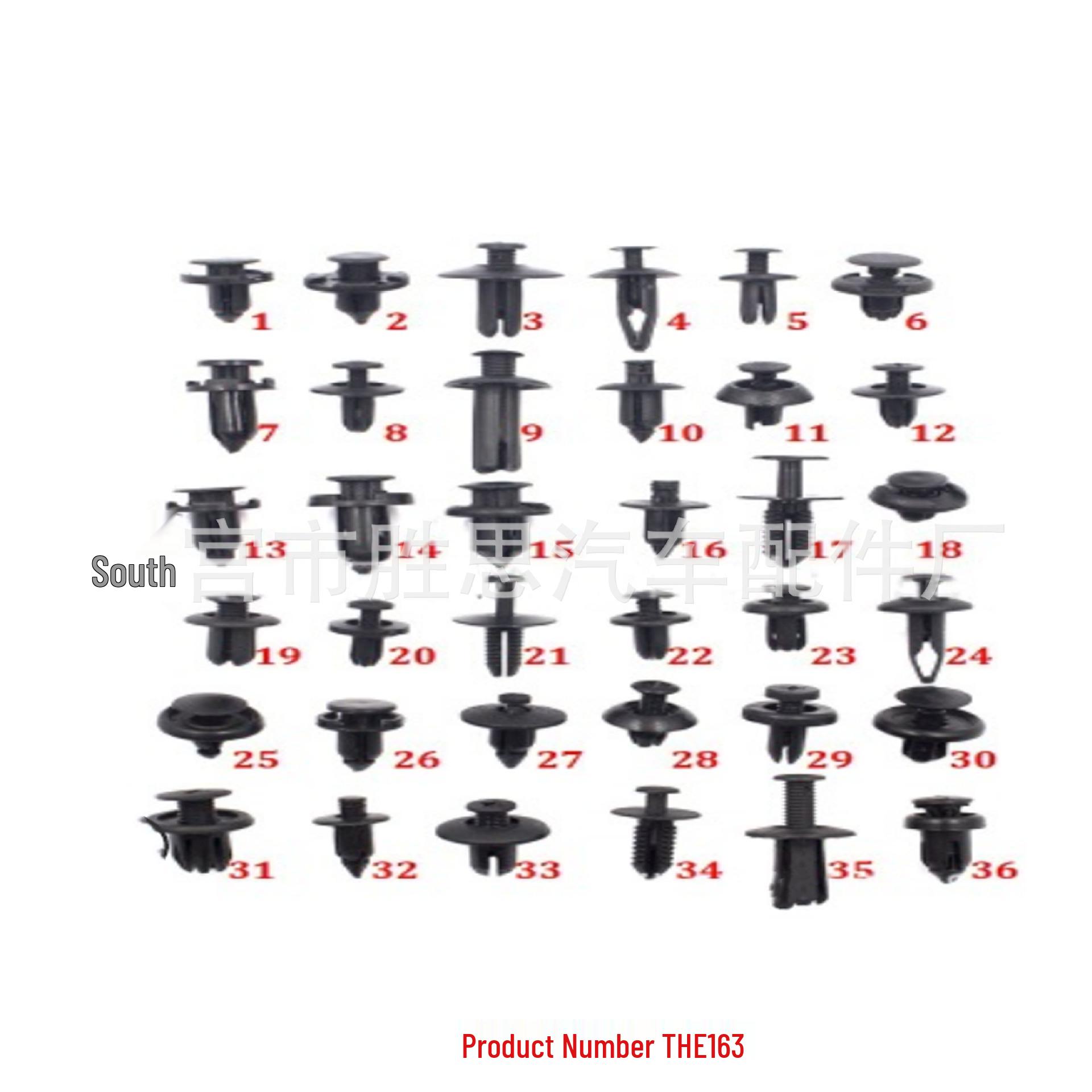 

Набор из 360 быстросъемных крепежных элементов для бамперов и отделочных панелей автомобилей Volkswagen, BMW, Toyota, Honda. 60PCS Large Mixed Pack