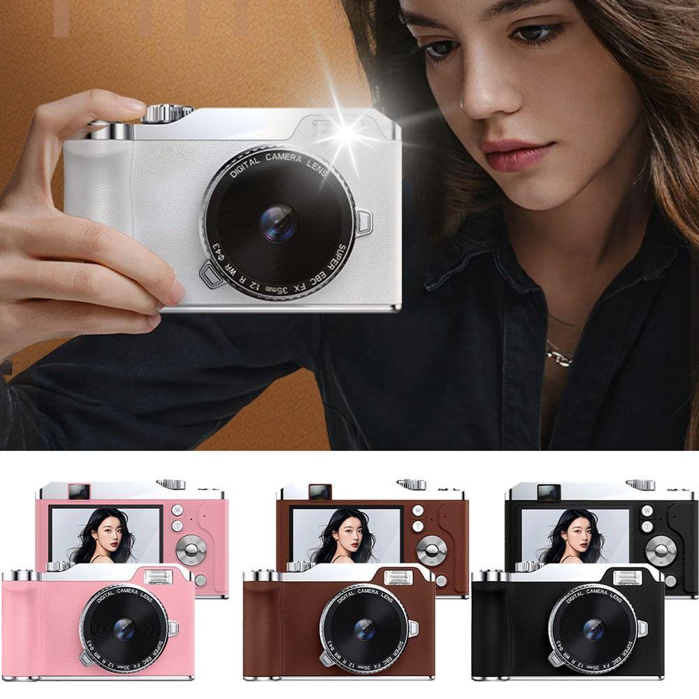 Autofocus Entry-Level CCD Camera 16x Zoom 64MP Photography Video Camcorder  Video Recording