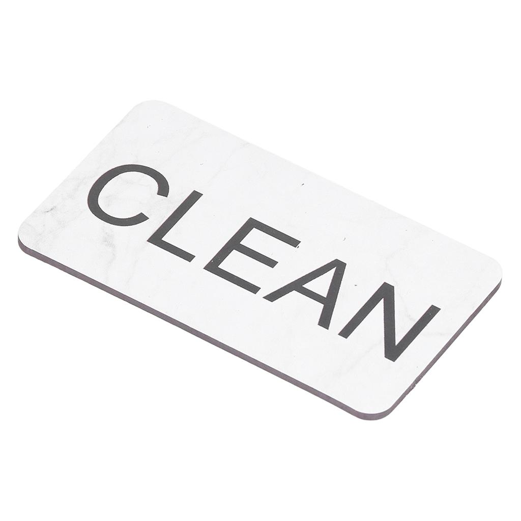 Dishwasher Magnet Double Sided Clean Dirty Word Magnet Waterproof Anti Scratch DIY Fridge Magnet for Kitchen Marble