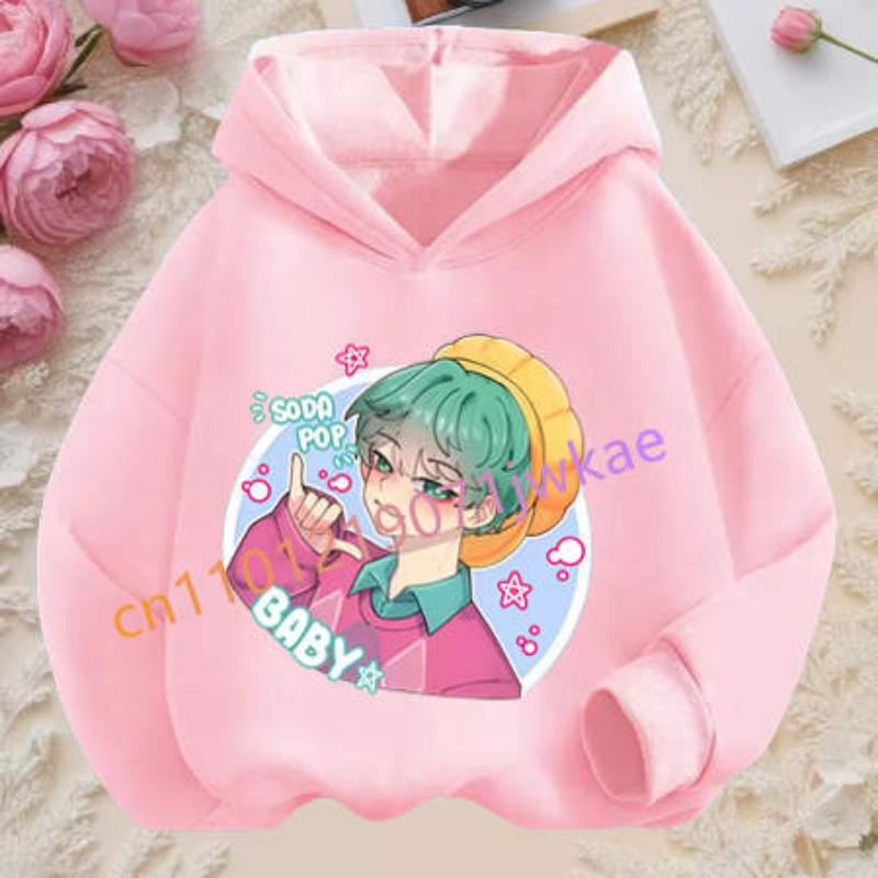 Movie New Kids K-Pop Demon Hunters Hooded Tops Toddler Girl Clothes KPop Demon Hunters Hoodie Girls Fashion Casual Sweatshirt